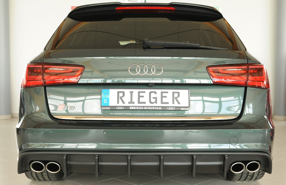 Rieger Heckeinsatz (für Fzg. mit AHK) Audi A6 (4G/C7) Avant 09.14- (ab Facelift) 00055348