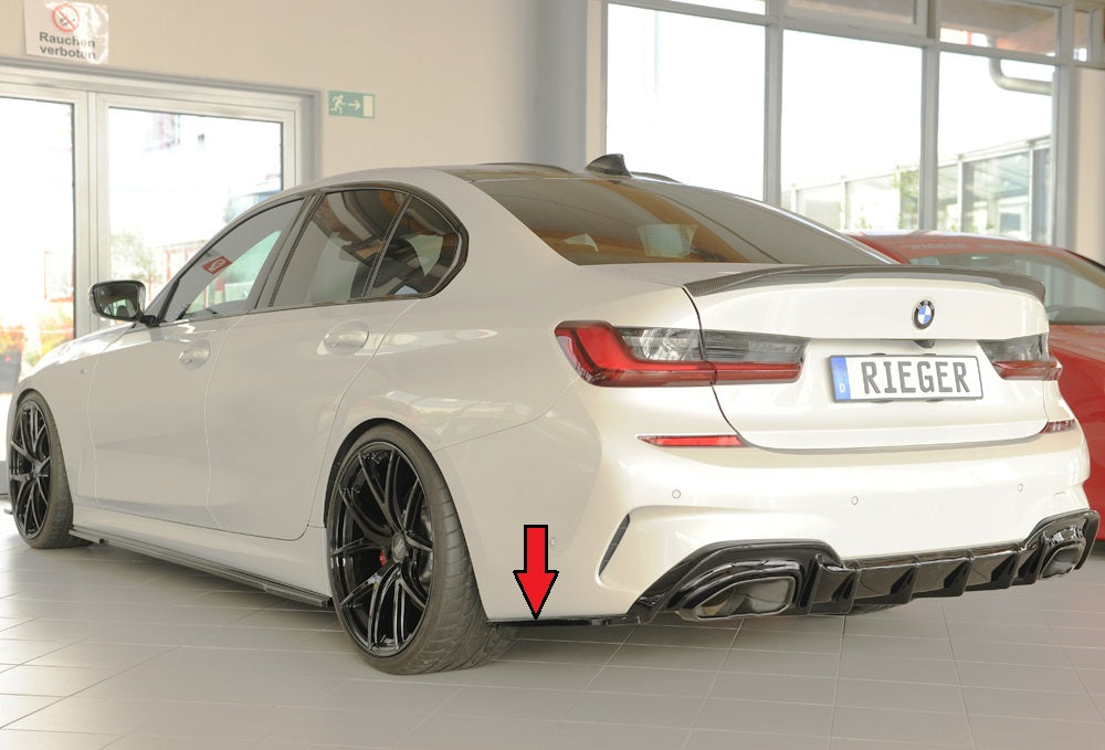Rieger Heckschürzenansatz seitlich links BMW 3er G20 (G3L) Lim. 03.19-06.22 (bis Facelift) 00088371
