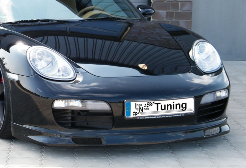 Frontspoiler in GT3 Optik ABS Porsche Boxster 987 Bj.: 2004-2009 Schwarz Matt