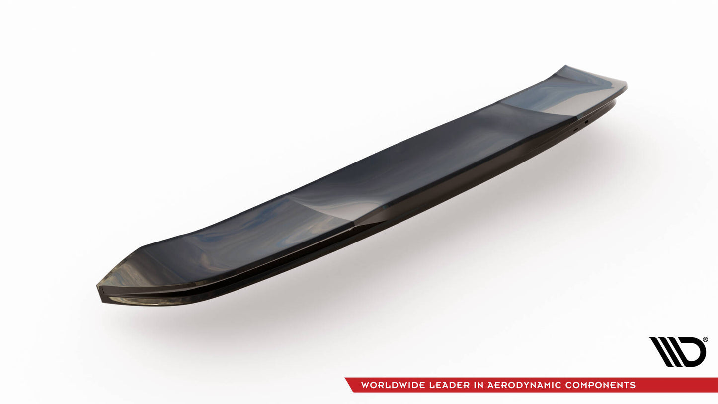 Maxton Spoiler CAP für 3D V.2 BMW X5 M-Paket G05 schwarz Hochglanz