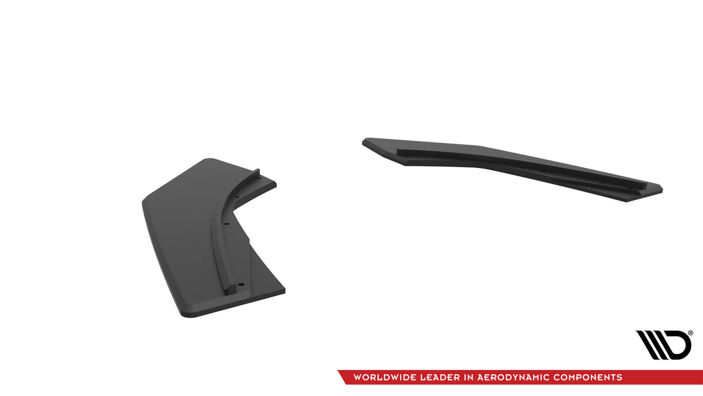 Maxton Street Pro Heck Ansatz Flaps Diffusor für Audi S3 Limousine 8V