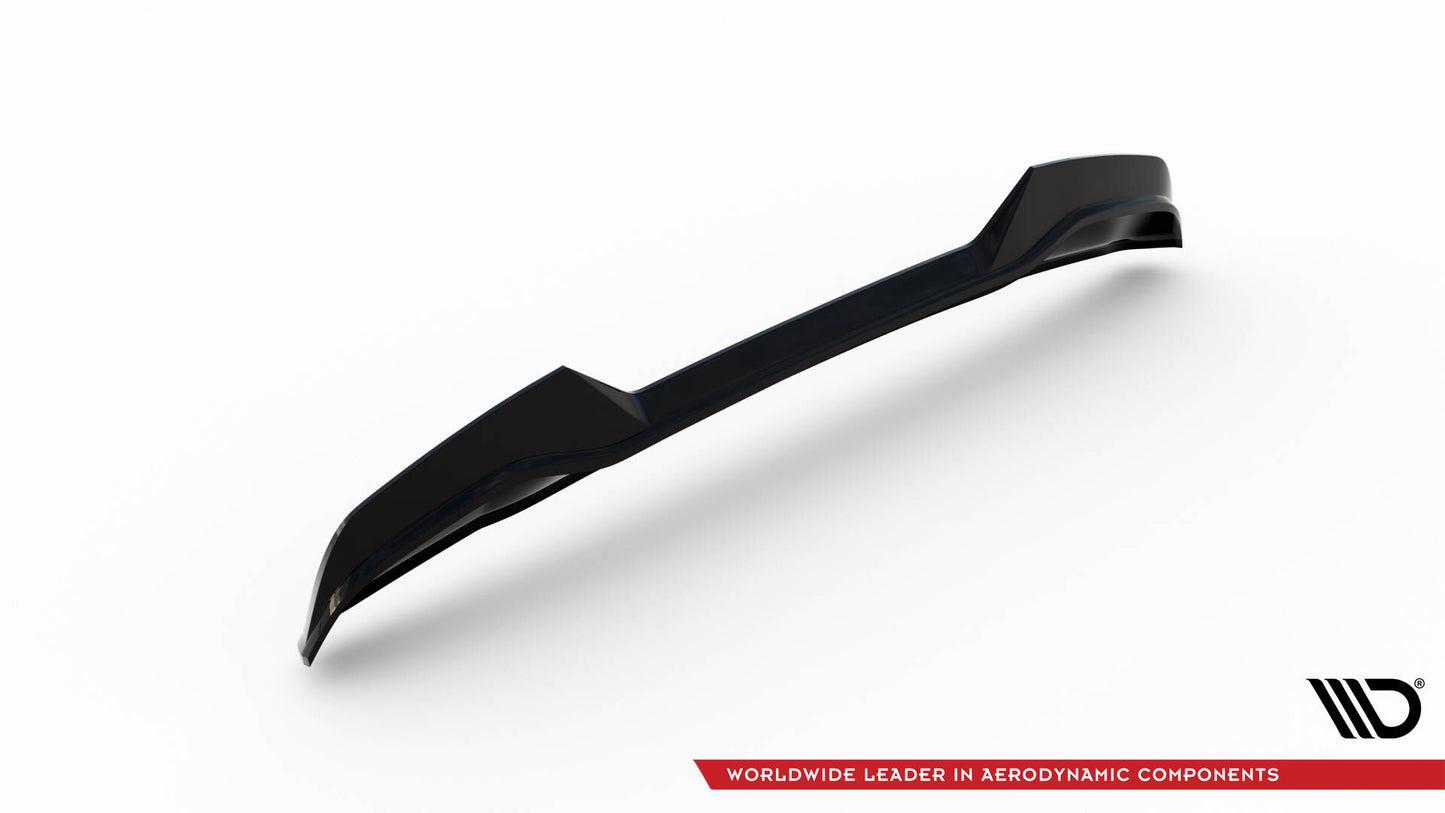 Maxton Spoiler CAP für 3D BMW X3 M F97 Facelift schwarz Hochglanz