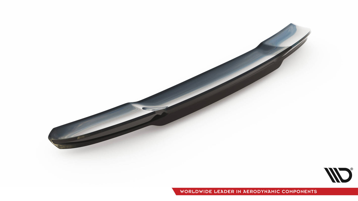 Maxton Spoiler CAP für 3D BMW X1 M-Paket U11 schwarz Hochglanz