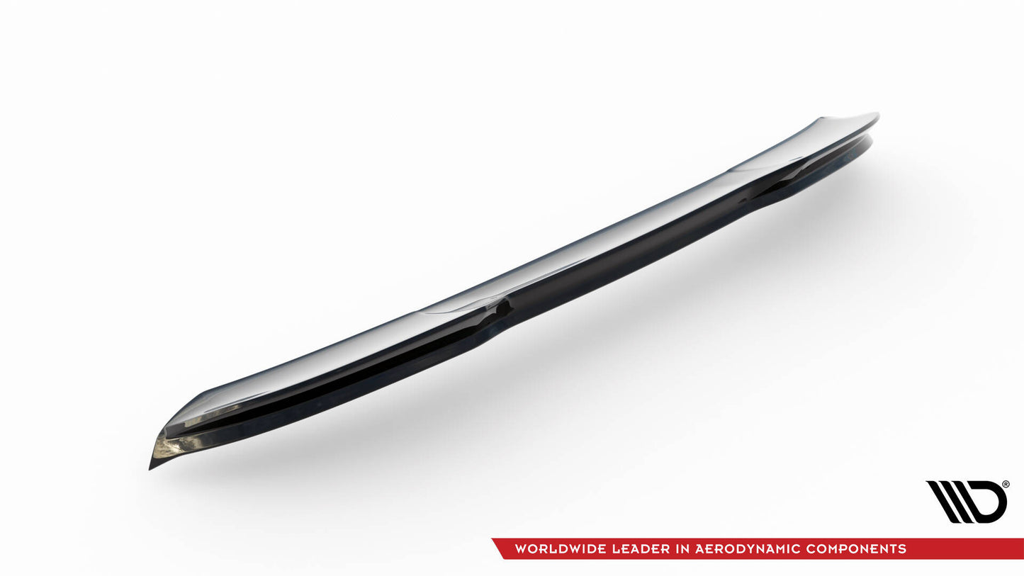 Maxton Spoiler CAP für 3D Ford Fiesta ST / ST-Line Mk8 schwarz Hochglanz