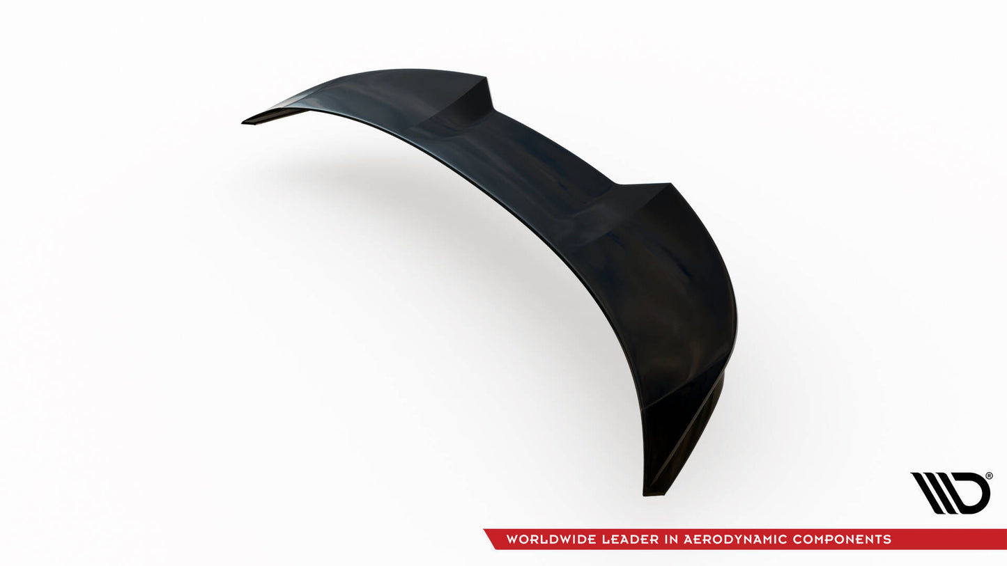 Maxton Spoiler CAP für 3D Audi Q3 Sportback F3 schwarz Hochglanz