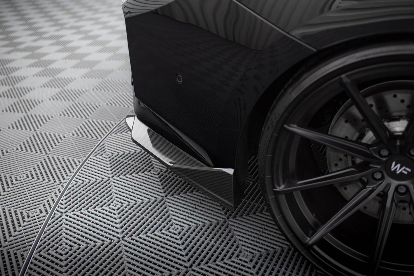 Maxton Set of Carbon Fiber Splitters BMW M2 G87 schwarz matt