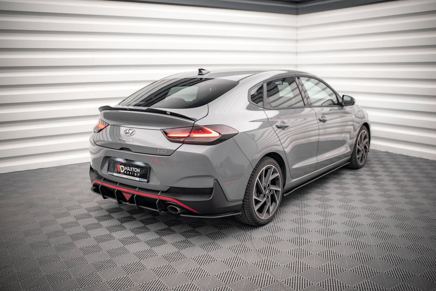 Maxton Street Pro Heckschürze für Hyundai I30 Fastback N-Line Mk3 Facelift