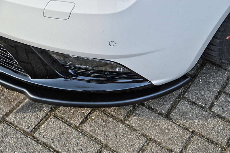 CUP Frontspoilerlippe ABS Seat Ibiza 6J SC/ST Bj..2015-2017 Schwarz Matt