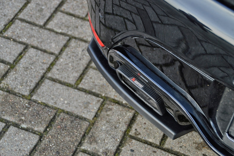 Heckansatz Seitenteile ABS Renault Clio 4, RS ab Bj.: 2013-2016 Schwarz Glanz