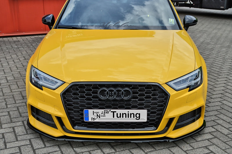 CUP Frontspoilerlippe ABS Audi A3, 8V, S-Line + S3, Limousine Carbon