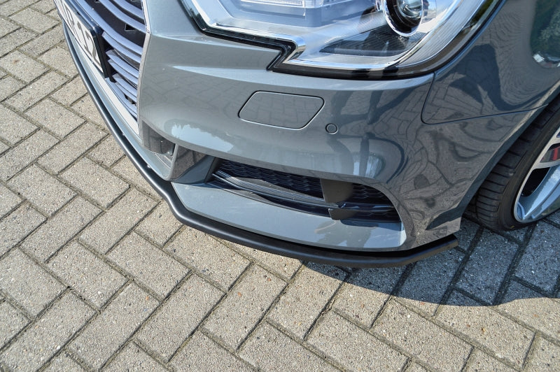 CUP Frontspoilerlippe ABS Audi A3 / S3, Typ 8V + Sportback Schwarz Matt