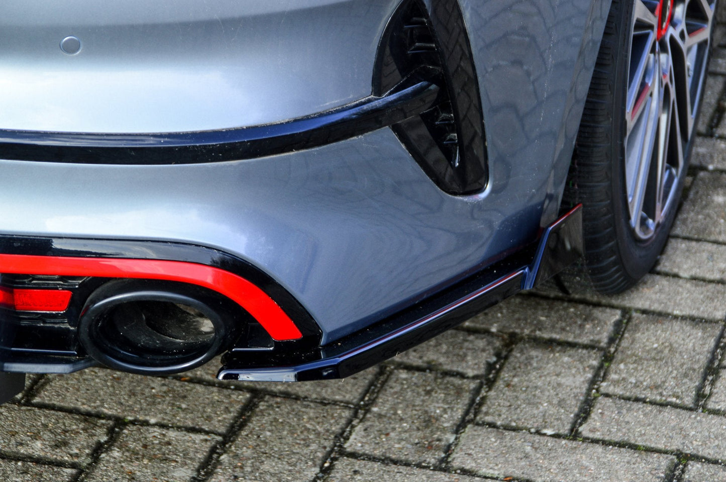 Heckansatz Seitenteile ABS Kia Pro Ceed GT Facelift ab Bj.:2021- Carbon