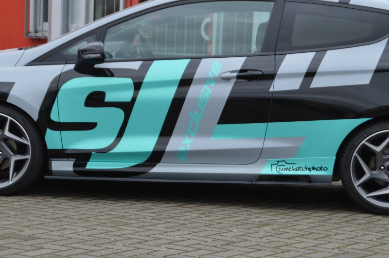 CUP Seitenschweller Ford Fiesta ST, MK8, JHH ab Bj.: 2018- Carbon
