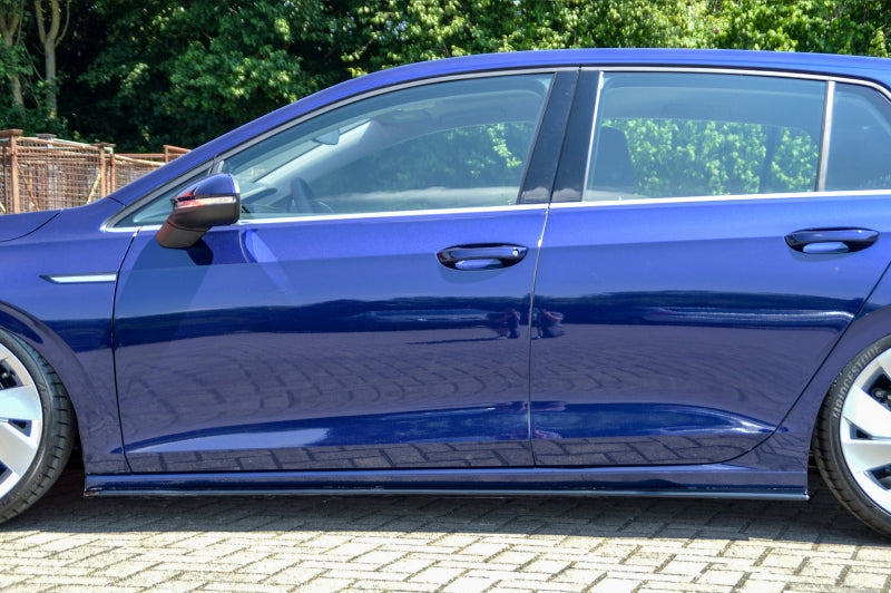 Seitenschwellersatz ABS Volkswagen Golf 8 ab Bj.: 12/2019- Schwarz Matt