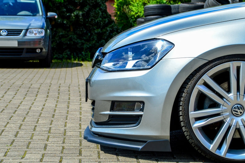 CUP Frontspoilerlippe ABS mit Seitenwing Volkswagen Golf 7 Typ AU Carbon