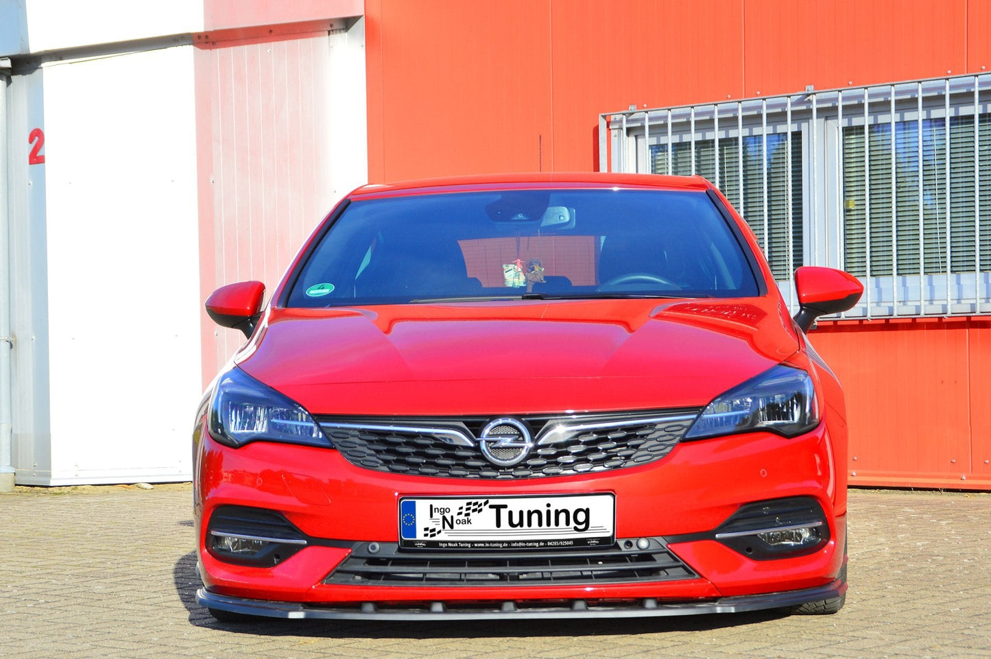 CUP Frontspoilerlippe ABS Opel Astra K, Schrägheck Bj.: 2019-2021 Carbon