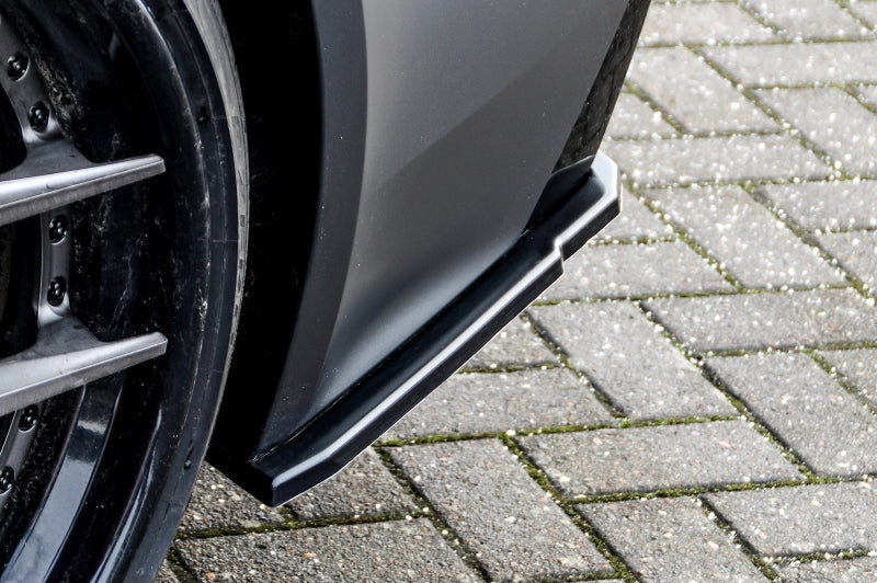 Heckansatz Seitenteile ABS Audi RS6, Typ C8 4K ab Bj.:2019 - Schwarz Matt