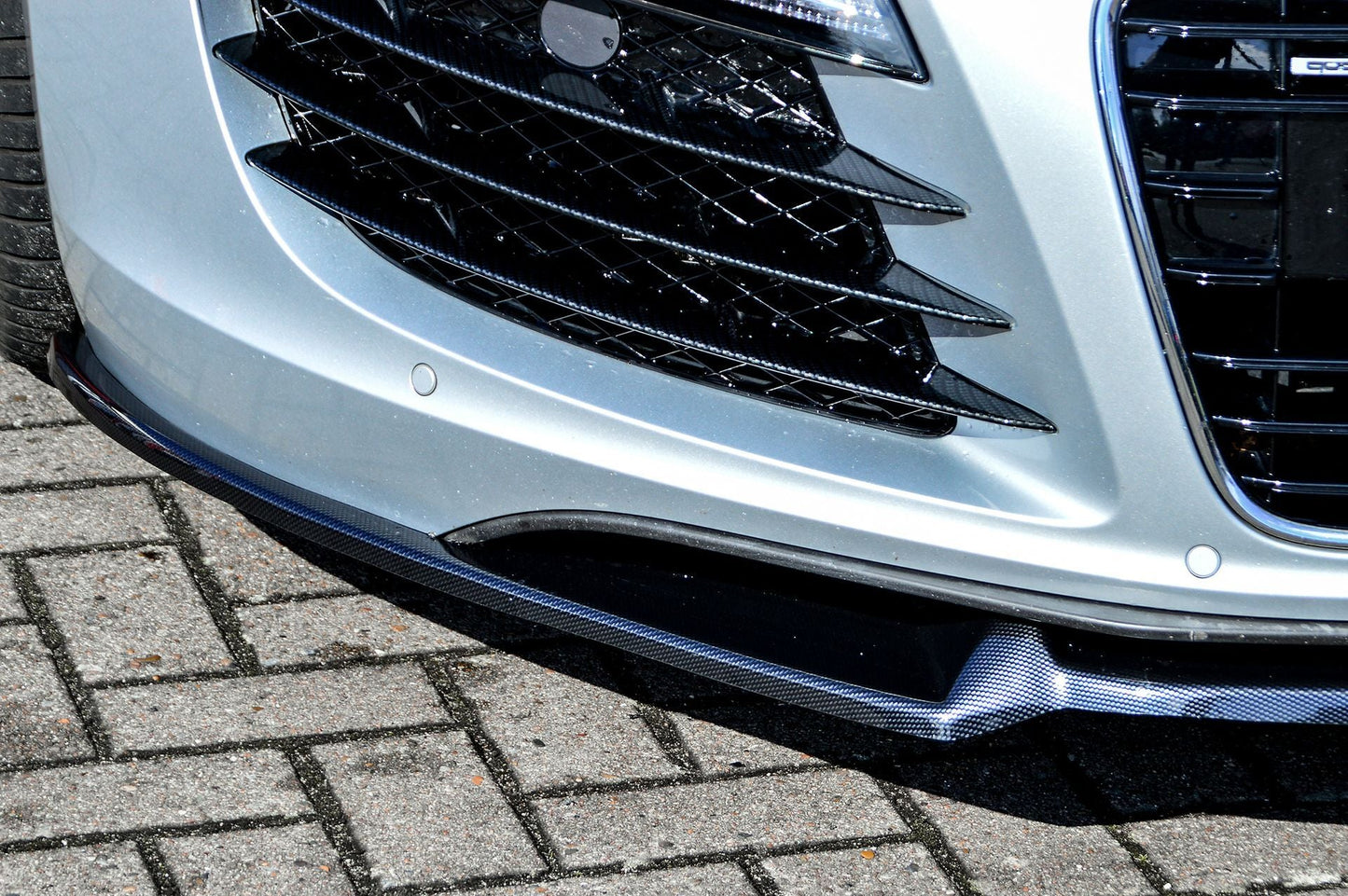CUP Frontspoilerlippe ABS Audi R8, 42 Bj.: 2006-2015 Carbon