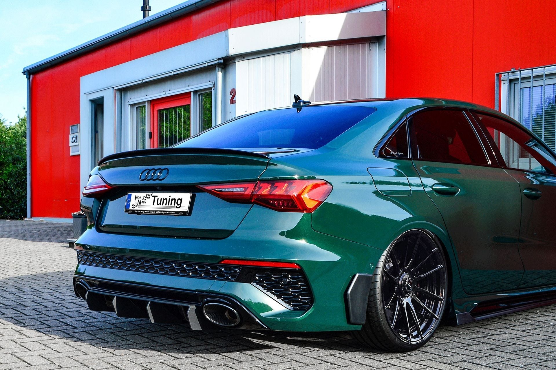 audi rs3 handschuhe Gefräster Heckansatz Audi RS3, 8Y, Limousine Ab Bj.: 2020