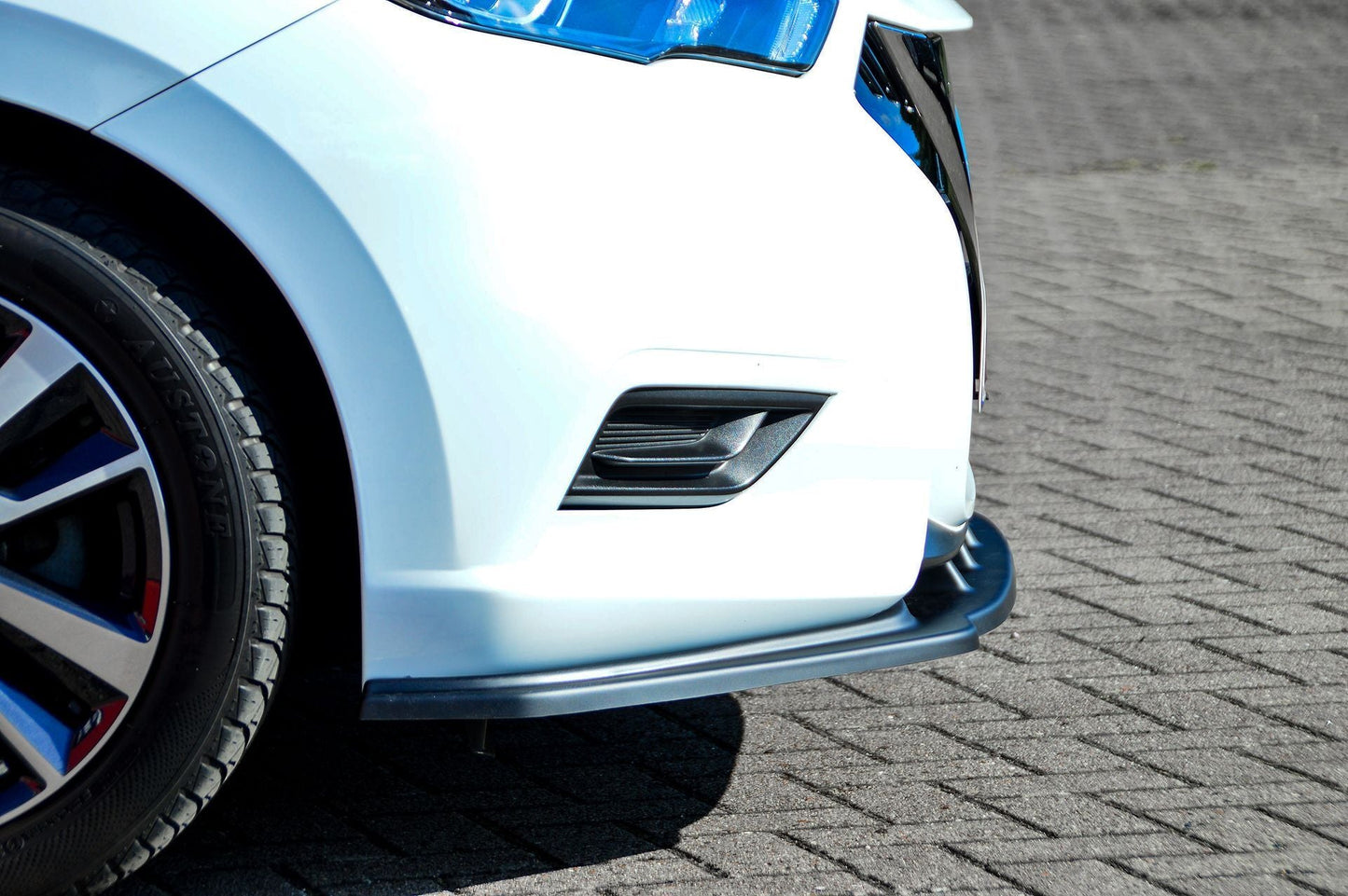 CUP Frontspoilerlippe ABS Nissan Micra K14 Bj.:2017-2022 Carbon