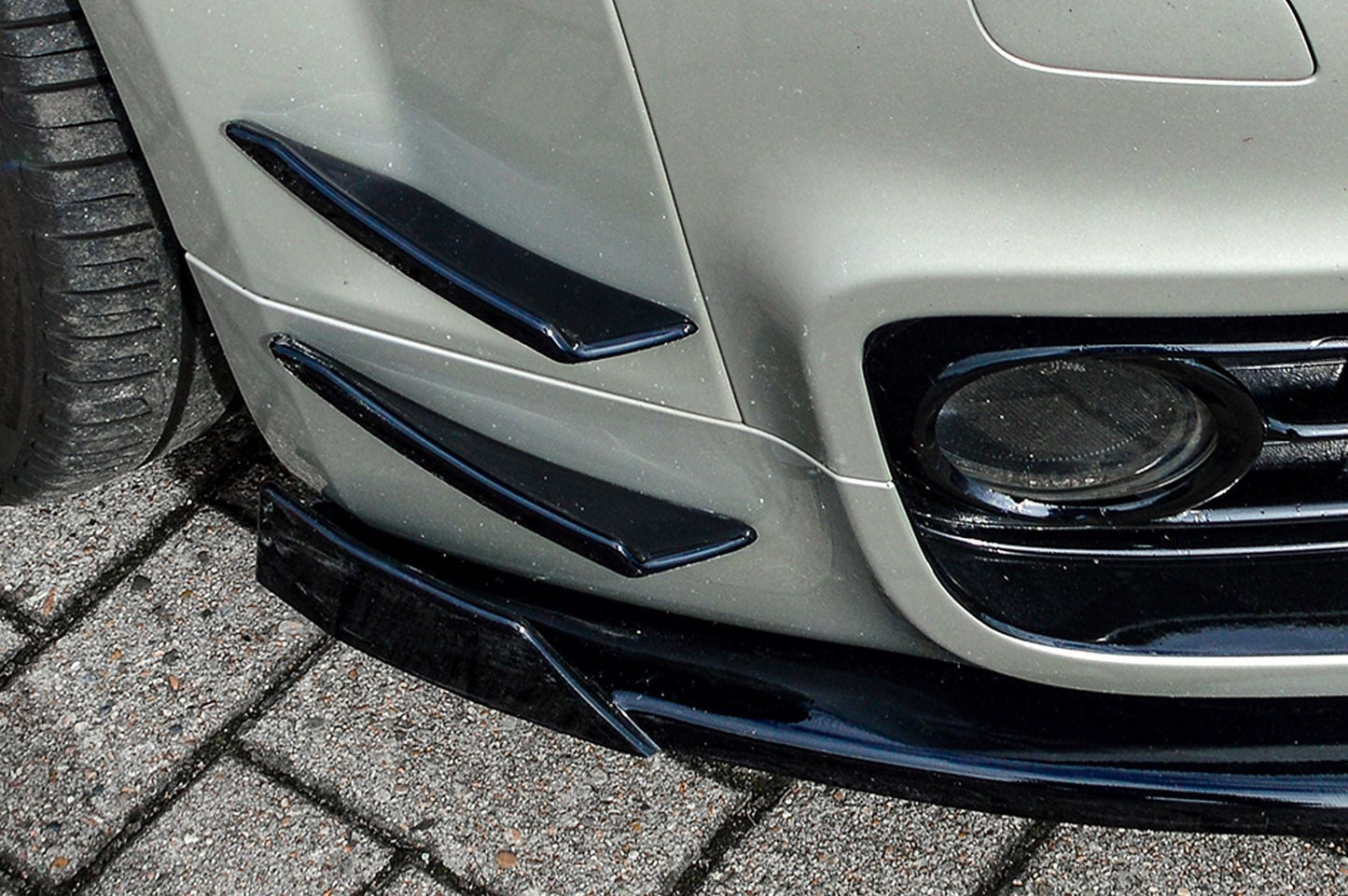 Seitenflaps Satz Audi TT 8J S-Line Ab Bj.: 2006-2014 Schwarz Matt