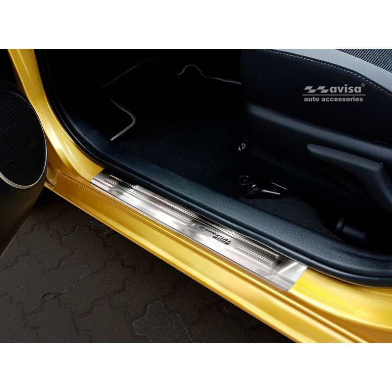 Edelstahl Einstiegsleisten passend für Toyota Yaris III Hatchback 'Special Edition' 2014-2019 4-Teilig
