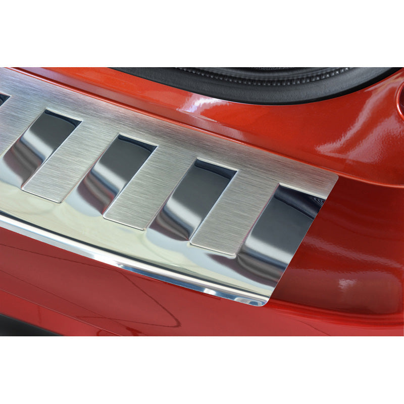 Edelstahl Heckstoßstangenschutz passend für Honda Civic Tourer 2014- 'Ribs'