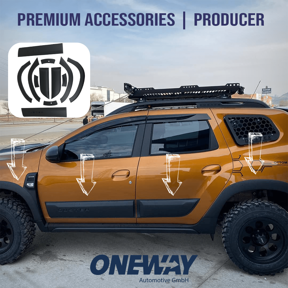 Oneway Bodykit DACIA Duster Serie 2 2018 - 2024 Parksensor