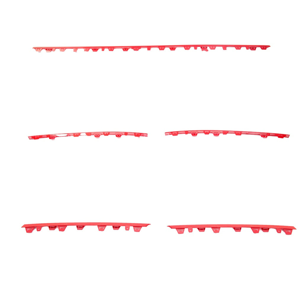 "Frontstoßstangen-Grillset Rot für VW TRANSPORTER MULTIVAN T6 2015-2020"