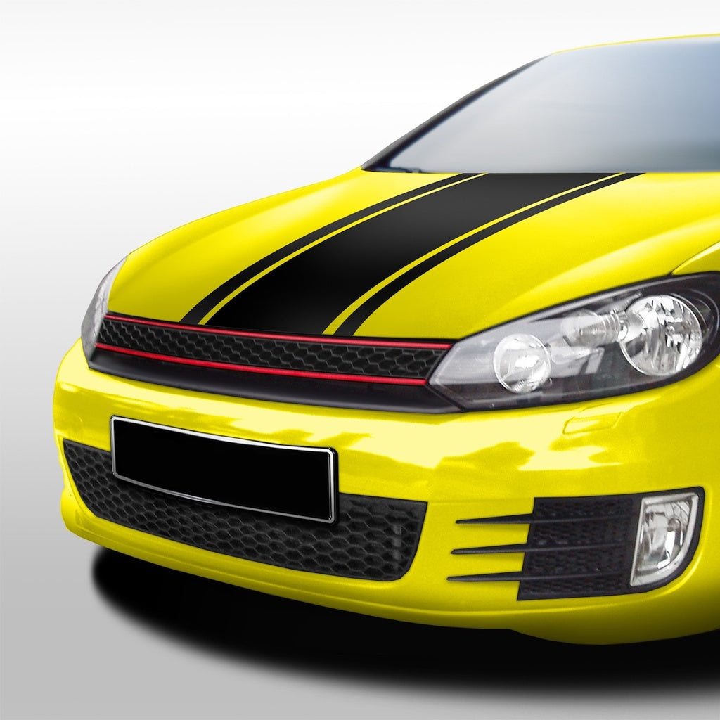 Sport Stoßstange Frontgrill Nebelscheinwerfer VW GOLF VI 2008-2012 GTI Style Schwarz