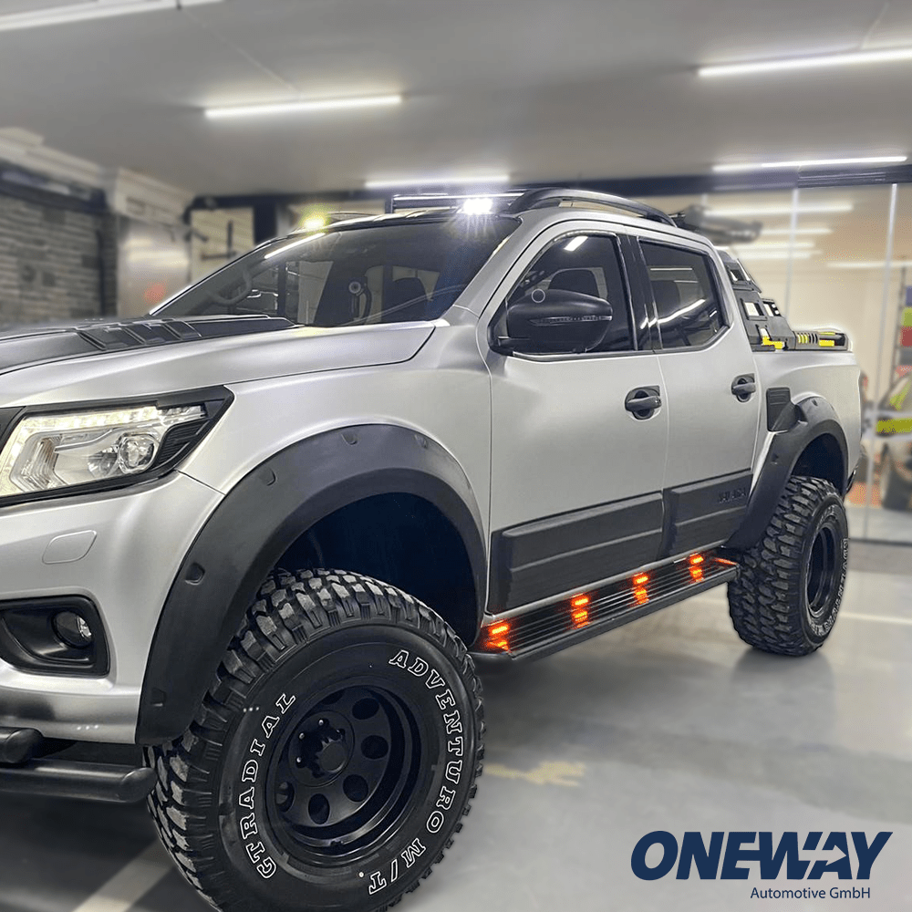 Oneway Kotflügelverbreiterungen NISSAN Navara NP300 (D23) 2014-2017 mit ABE TÜV
