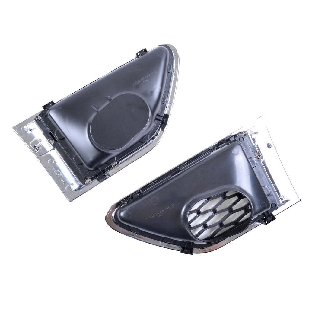 Front Fender Grill Set Chrom Schwarz LAND ROVER RANGE ROVER SPORT I Facelift 2009-2013
