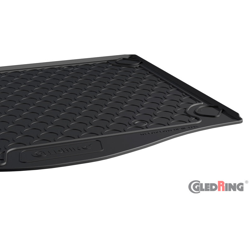 Rubbasol (Gummi) Kofferraumwanne passend für Ford Focus III HB 5-türer 2011-2018 (Mit kleinem Ersatzrad)