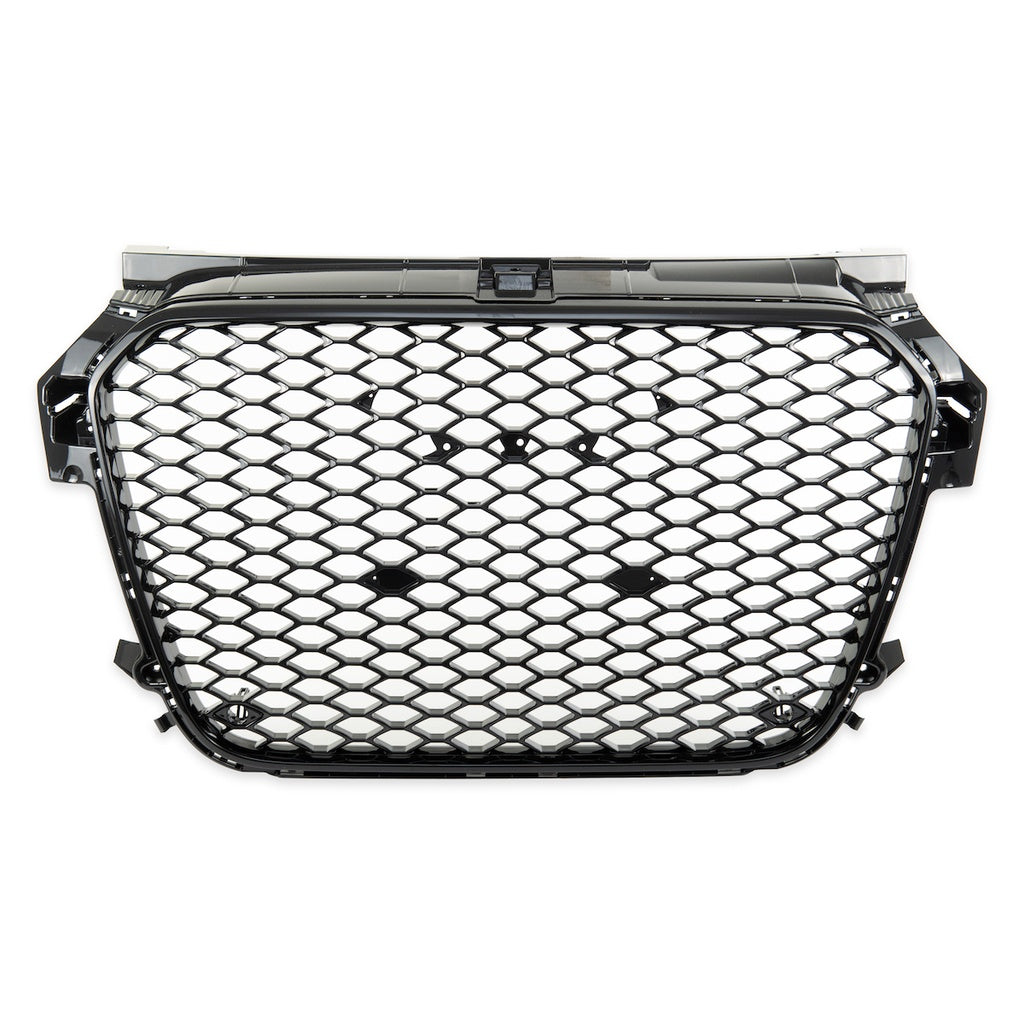 Glänzender Schwarzer Kühlergrill AUDI A1 (8X) Hatchback Sportback 2010-2014 GRIAU0034