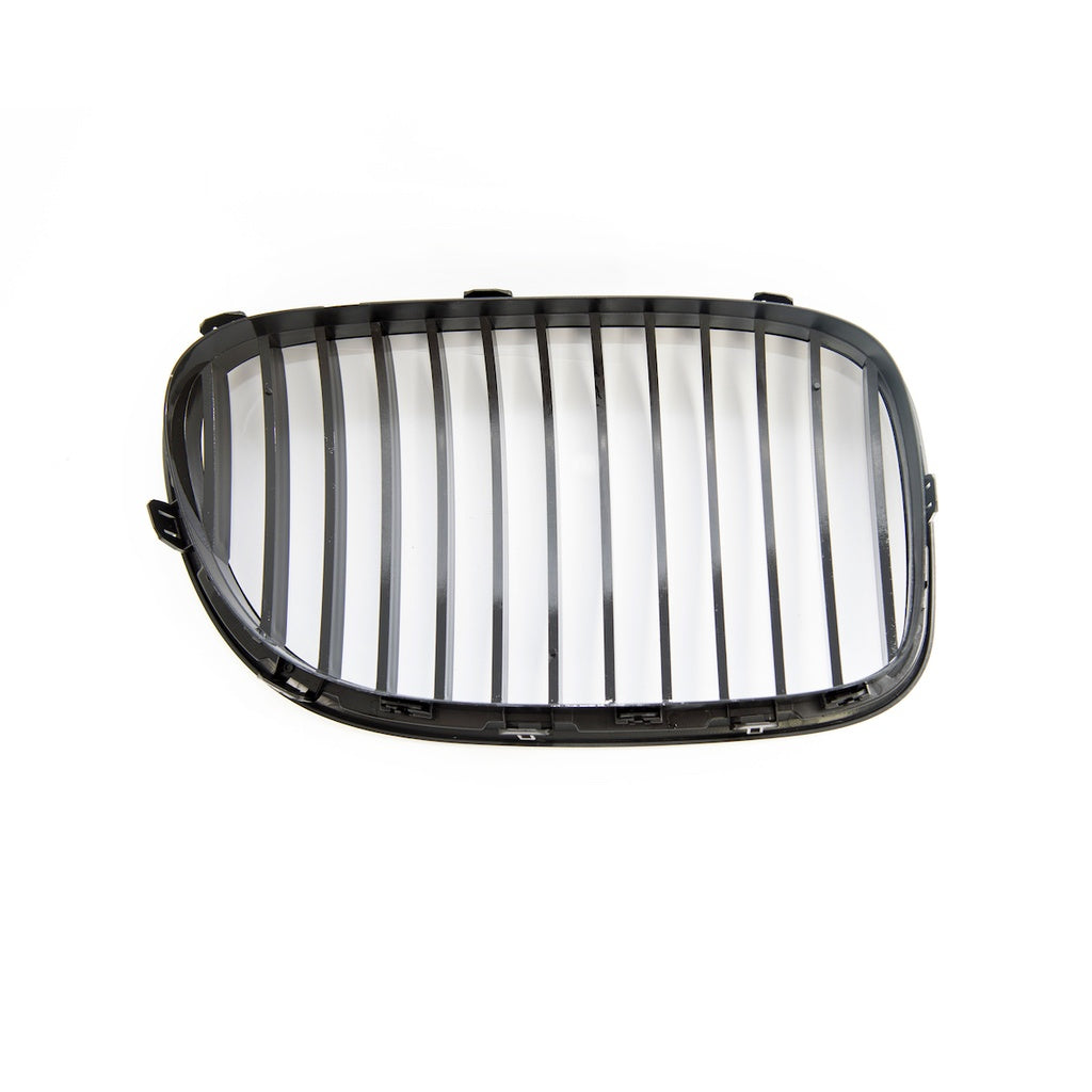 Sport Kühlergrill Single Line Gloss Black für BMW 7 Modelle 2008-2015