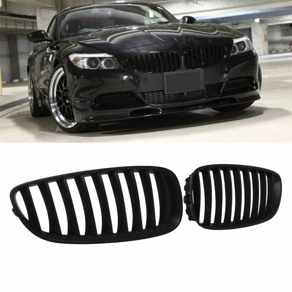 Frontgrill Single Line Gloss Black BMW Z4 E89 Roadster 2009-2016 Robustes ABS