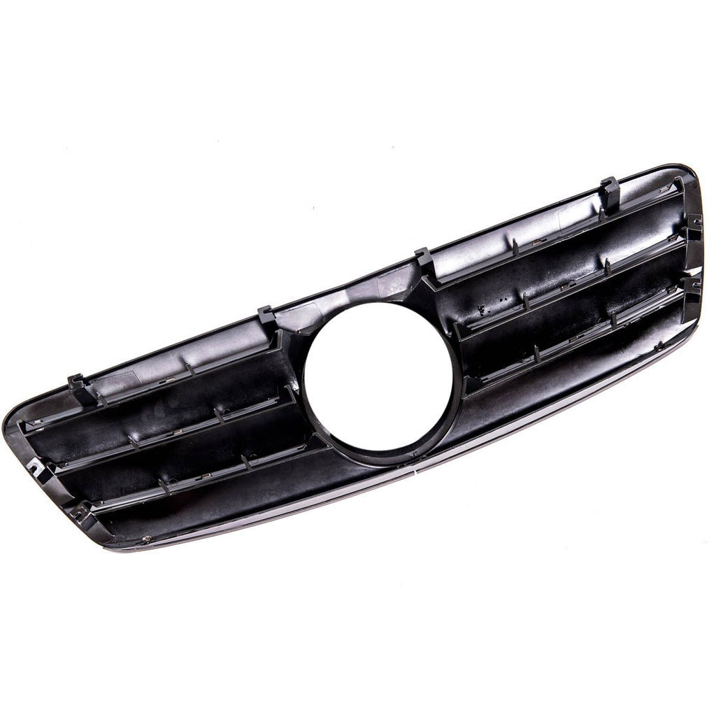 Kühlergrill All Black 4S Glänzend Schwarz für MERCEDES C-Klasse W203 Limousine T-Modell 2000-2007