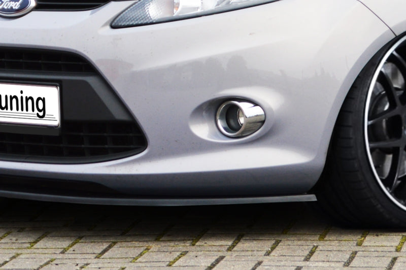 CUP Frontspoilerlippe ABS Ford Fiesta JA8, MK7 Bj.: 2008-2012 Schwarz Matt