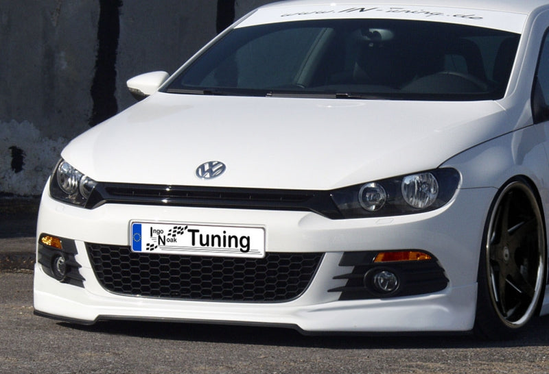 Frontspoiler ABS Volkswagen Scirocco 3 Typ 13 ab Bj.: 2008-2014 Schwarz Glanz