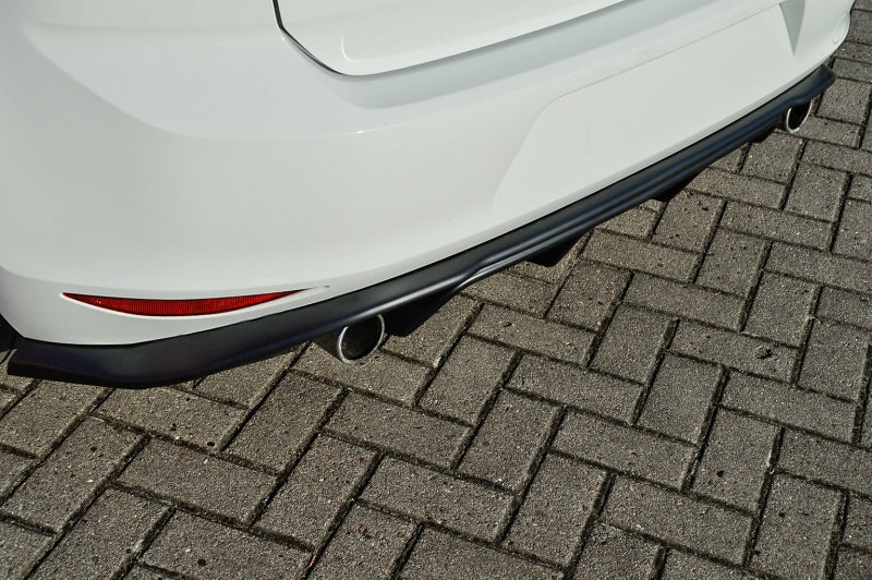 Heckdiffusor Einsatz ABS Volkswagen Golf 7 GTI + GTD Typ AU Carbon