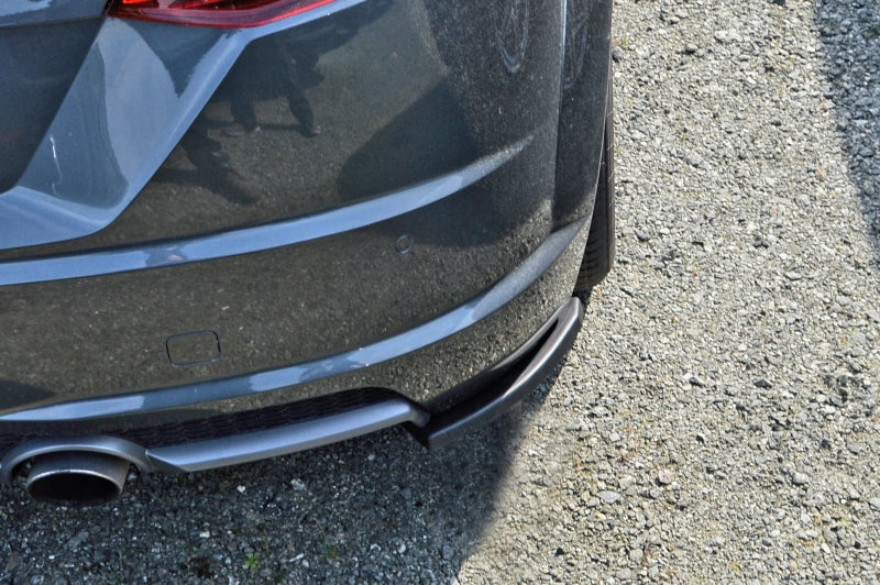 Heckansatz Seitenteile ABS Audi TT 8S ab Bj.: 2014- Schwarz Matt
