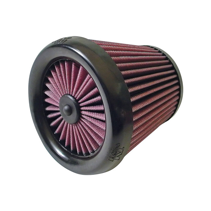 K&N Xtreme Luftfilter Universal Konisch 62mm Flansch, 114mm Untendurchmesser, 152mm Obendurchmesser, 156mm Höhe Extreme Duty (RX-3810XD)