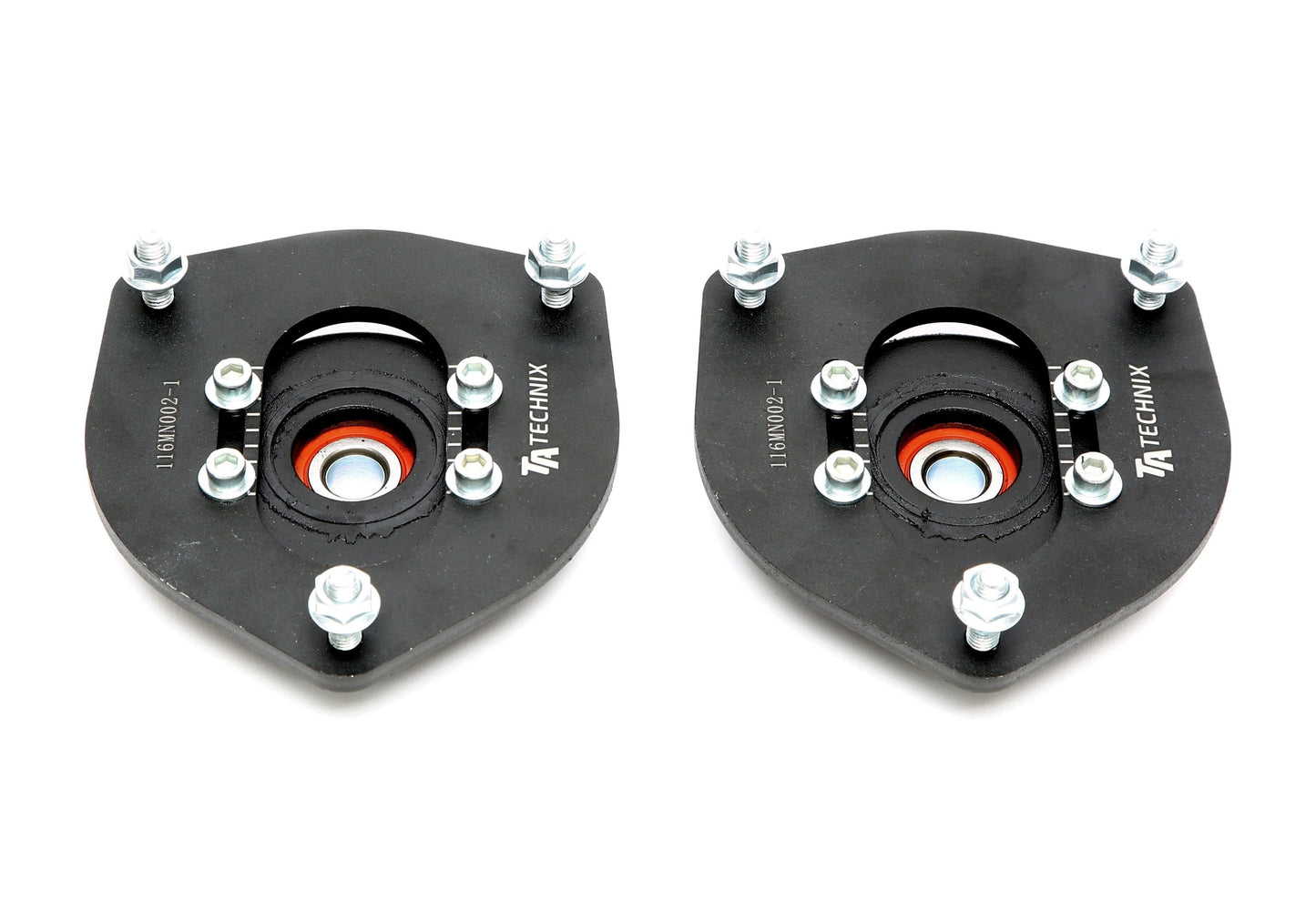 TA Technix verstärktes Domlager Set mit Sturzverstellung / Airride / Luftfahrwerk + Gewindefahrwerk / passend für BMW/Mini...
