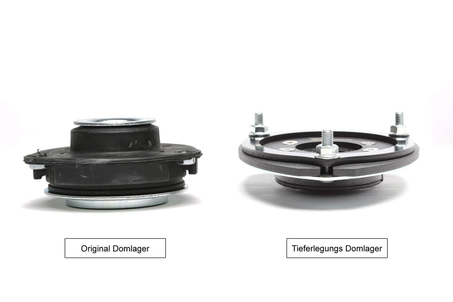 TA Technix Tieferlegungs - Domlager Set / +Sturzverstellung / Vorderachse-10mm / Airride / Luftfahrwerk +Gewindefahrwerk ...