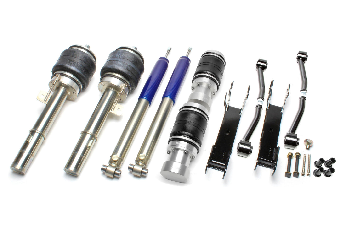 TA Technix härteverstellbarer Luftdämpfersatz passend für BMW 1er Serie E81, E82, E87, E88, 3er Serie E90-E93