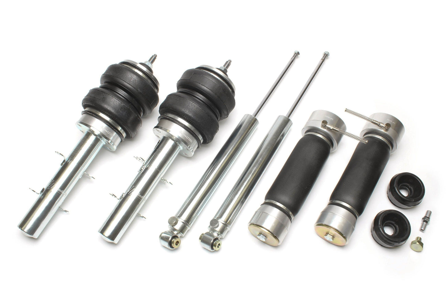 TA-Technix härteverstellbarer Luftdämpfersatz passend für Audi A3 (8L), TT (8N)/ Seat Leon, Toledo II (1M)/ Skoda Octavia...