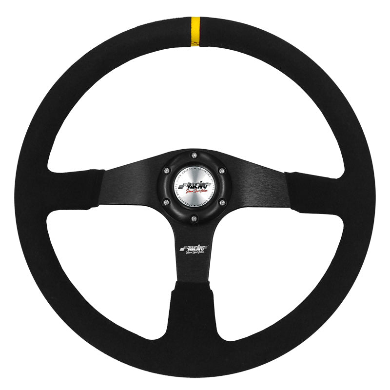 Simoni Racing Sportlenkrad Defender 380mm - Schwarz Wildleder