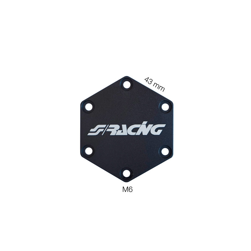 Simoni Racing Sportlenkrad Hupenabdeckung - Aluminium