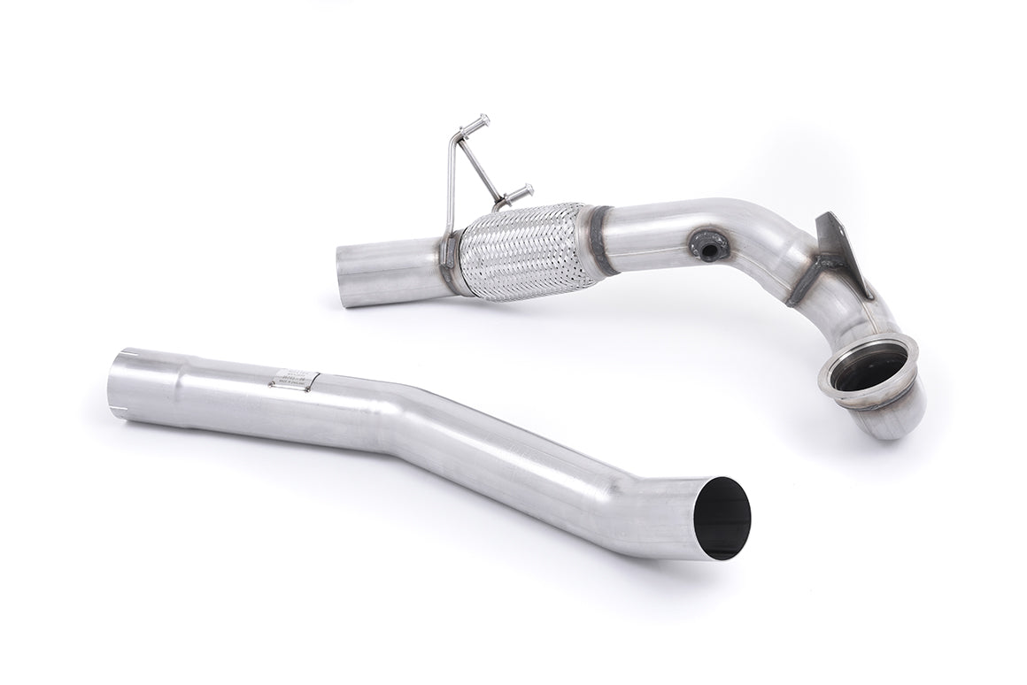 Milltek Sport Downpipe (ohne Kat) passend Audi S1 2.0 TFSI quattro 76,2mm