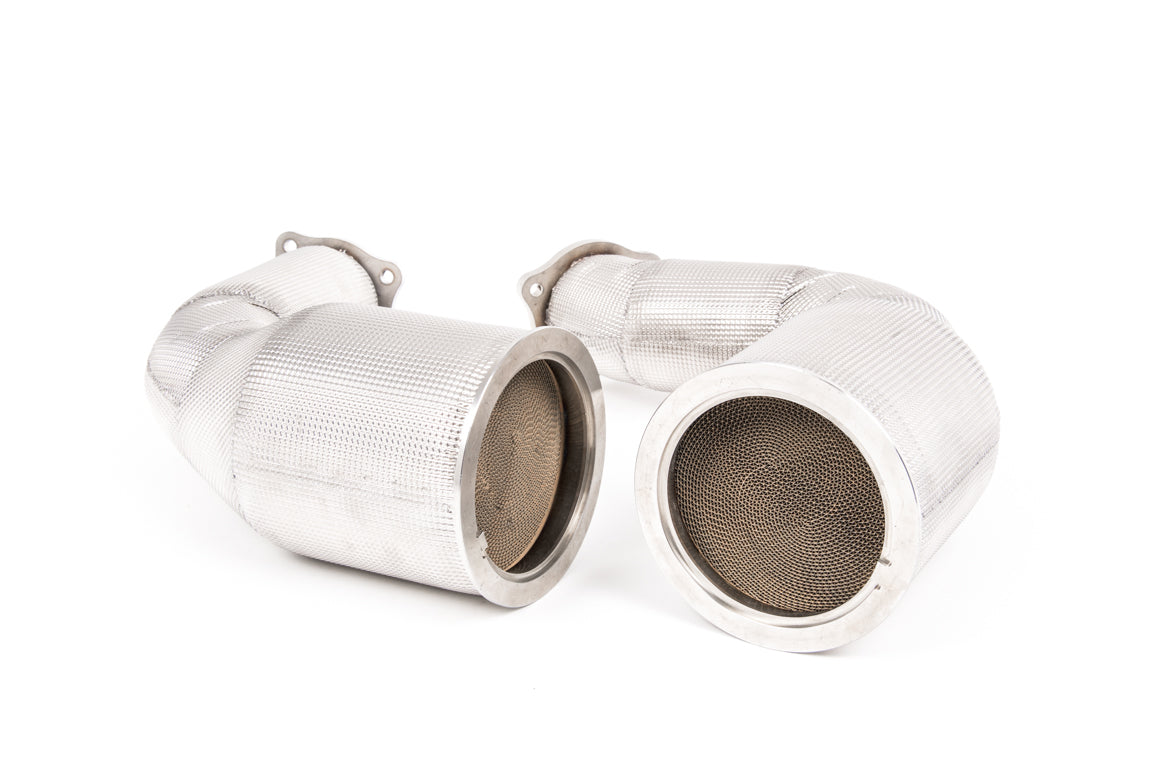Milltek Sport Downpipe passend für Audi RS4 & RS5 B9 2.9 V6 Turbo Avant 76,2mm